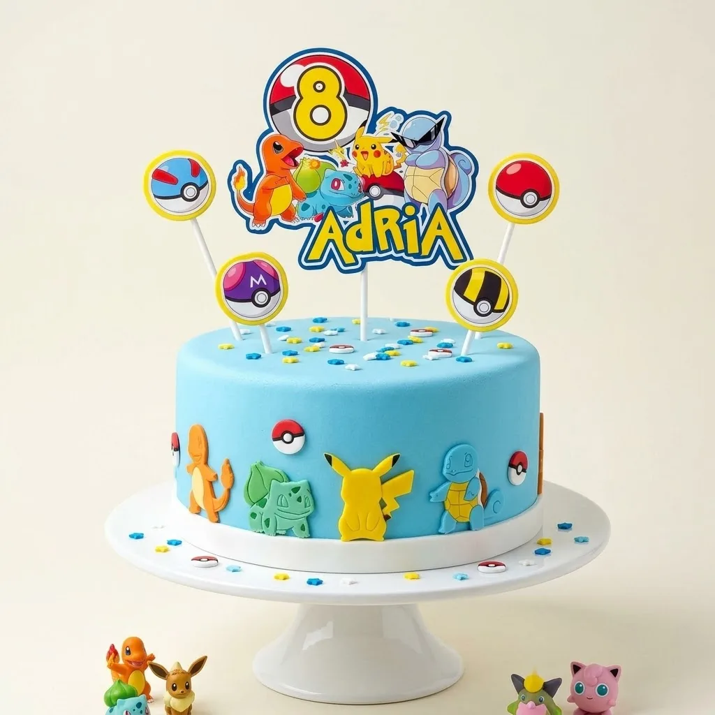 Personalized Pokémon Topper Pack